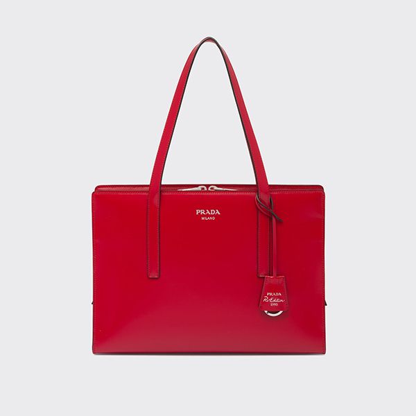 国内完売!プラダ新作 コピー★ミディアムブラッシュドレザーハンドバッグ 1BA350ZO6F02SBVOOO